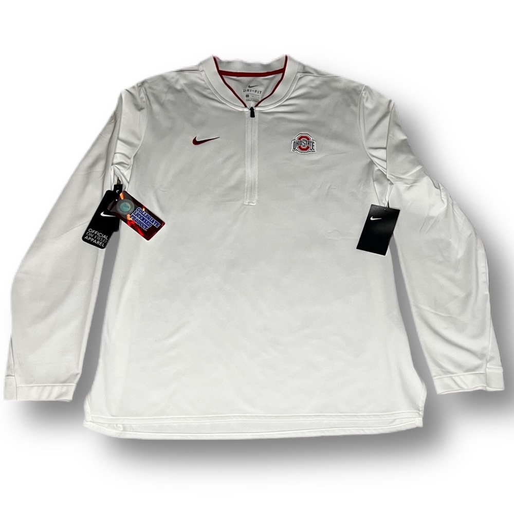 Nike - Mens Quarter Zip Ohio State Pullover - Large (NWT)